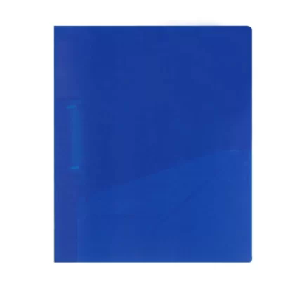Μπλε Ντοσιέ P.P. Α4 με 2 D κρίκους ράχη 3cm
