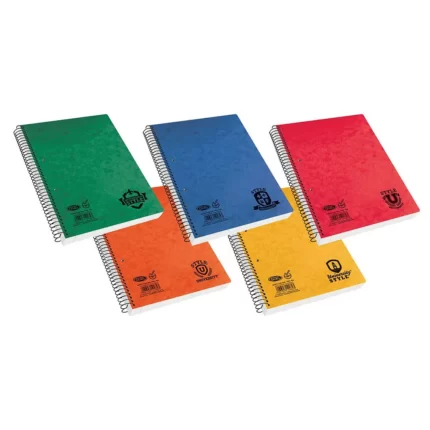 Skag Σπιράλ Τετράδιο Ριγέ 17x25 2Θ University Style (Διάφορα Χρώματα)