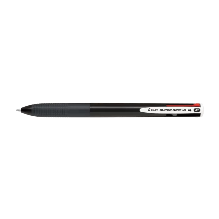 Pilot Στυλό Ballpoint 1.0mm με Πολύχρωμο Mελάνι Super Grip G-4 Μαύρο