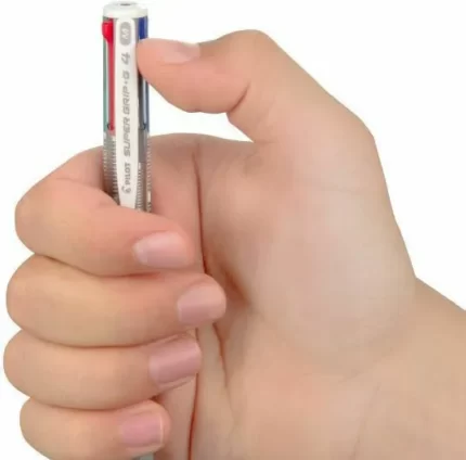 Pilot Στυλό Ballpoint 1.0mm με Πολύχρωμο Mελάνι Super Grip G-4 Μαύρο