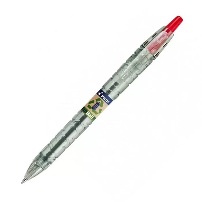 Pilot Στυλό Ballpoint 1.0mm Ecoball B2P Κόκκινο