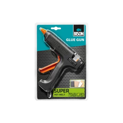 Bison Glue Gun Super Πιστόλι Θερμοκόλλησης 60W για Ράβδους Σιλικόνης 11mm