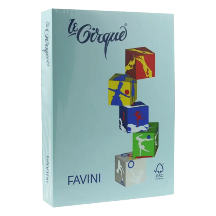 FAVINI ΧΑΡΤΙ Α4 80gr ΣΙΕΛ ΠΑΣΤΕΛ 500Φ