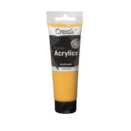 Ακρυλικά χρώματα Creall Studio 120 ml (Warm Yellow 07)
