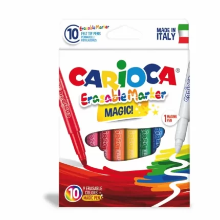 ΜΑΡΚΑΔΟΡΟΙ CARIOCA ERASABLE 9+1