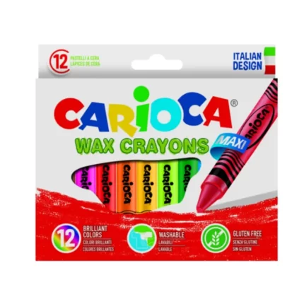 ΚΡΑΓΙΟΝ ΚΕΡΙΝΑ CARIOCA JUMBO 12 χρωμ.