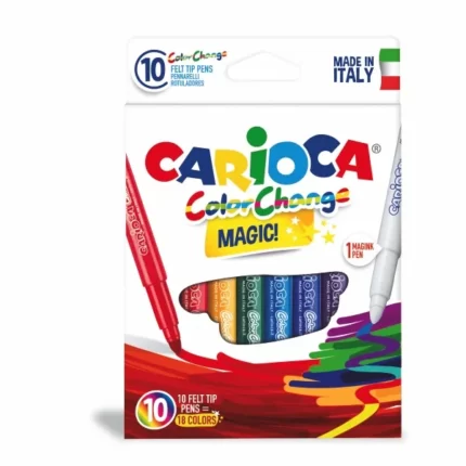 ΜΑΡΚΑΔΟΡΟΙ CARIOCA COLOR CHANGE 9+1