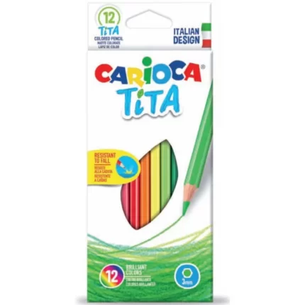 ΚΡΑΓΙΟΝ ΧΡΩΜΑΤΙΣΤΑ CARIOCA ΤΙΤΑ 12 χρωμ.
