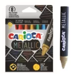 ΚΡΑΓΙΟΝ ΚΕΡΙΝΑ CARIOCA METALLIC 8 χρωμ.
