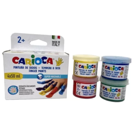 ΔΑΚΤΥΛΟΜΠΟΓΙΕΣ CARIOCA (2+)  4χρωμ x 50ml