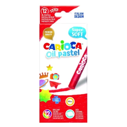 ΚΡΑΓΙΟΝ ΛΑΔΟΠΑΣΤΕΛ CARIOCA ΣΕΤ 12 χρωμ.