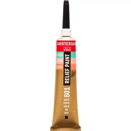 TALENS AMSTERDAM RELIEF PAINT 20ml (περίγραμμα) GOLD No 801