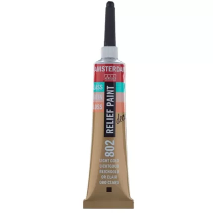 TALENS AMSTERDAM RELIEF PAINT 20ml (περίγραμμα) LIGHT GOLD No 802