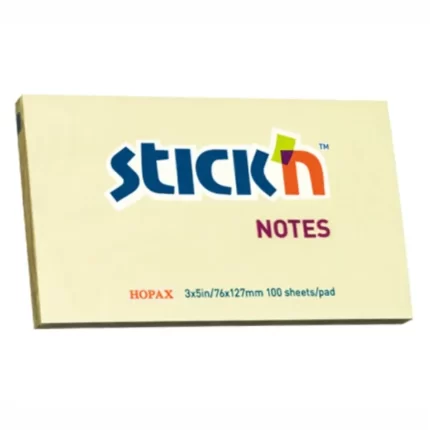 ΧΑΡΤΑΚΙΑ Stick'N ΚΙΤΡΙΝΑ 76Χ127 100Φ