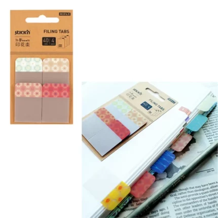 ΣΕΛΙΔΟΔΕΙΚΤΕΣ Stick'N ΣΧΕΔΙΑ 38x25mm ΣΕΤ 4χ10Φ
