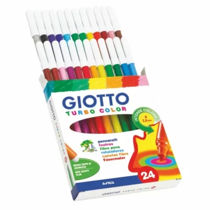 ΜΑΡΚΑΔΟΡΟΙ GIOTTO ΨΙΛΟΙ TURBO COLOR ΤΩΝ 24