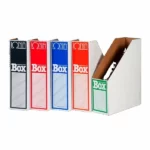 ΧΑΡΤΟΘΗΚΗ ΓΩΝΙΑ ΧΑΡΤΙΝΗ ΛΕΥΚΗ ΙΩΝΙΑ 15X32X9 cm(0305+0351)