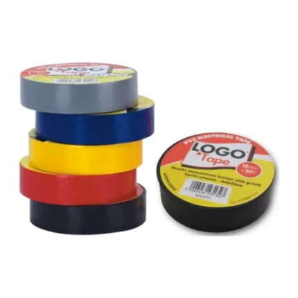 ΤΑΙΝΙΕΣ LOGO TAPE ΜΟΝΩΤΙΚΕΣ 19mm x20m