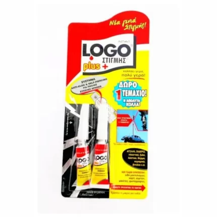 ΚΟΛΛΑ LOGO ΣΤΙΓΜΗΣ 2gr +1gr ΔΩΡΟ