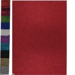ΧΑΡΤΟΝΙΑ GLITTER COLORFIX 50χ70 RED 250γρ.