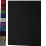 ΧΑΡΤΟΝΙΑ GLITTER COLORFIX 50χ70 BLACK 250γρ.