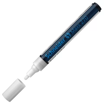 ΜΑΡΚΑΔΟΡΟΙ SCHNEIDER ΜΠΙΛΙΑΣ (1-3mm) No 270 MEDIUM WHITE