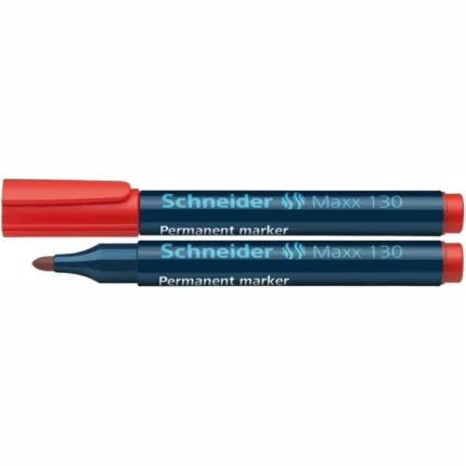 ΜΑΡΚΑΔΟΡΟΙ SCHNEIDER PERMANENT MAXX 130 ΣΤΡΟΓ. ΜΥΤΗ 1-3mm ΚΟΚΚΙΝΟ