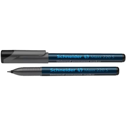ΜΑΡΚΑΔΟΡΟΙ SCHNEIDER ΔΙΑΦΑΝΕΙΩΝ 0.4mm S MAXX 220 PERMANENT ΜΑΥΡΟ
