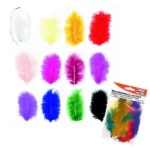 ΠΟΥΠΟΥΛΑ 10-12CM /17ΤEM MARABOU MIX