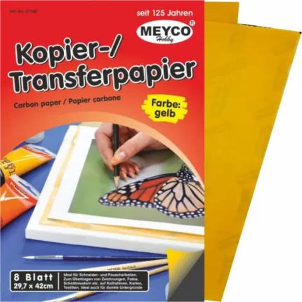 ΚΑΡΜΠΟΝ MEYCO ΚΙΤΡΙΝΟ Α3 ΣΕΤ 8τεμ.