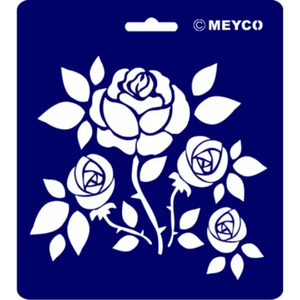 ΣΤΕΝΣΙΛ MEYCO DECOUPAGE 16χ18 ROSES
