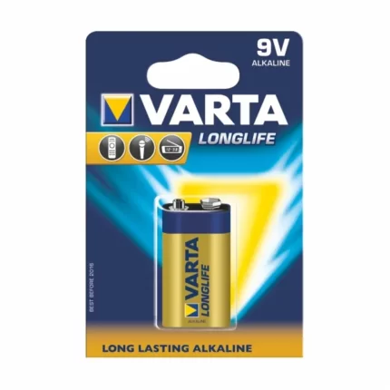 ΜΠΑΤΑΡΙΕΣ VARTA ΑΛΚΑΛΙΚΕΣ 9V ΜΠΛΙΣΤΕΡ 1 τεμ.