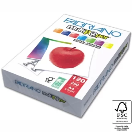 ΧΑΡΤΙ ΦΩΤΟΤΥΠΙΚΟ ΛΕΥΚΟ FABRIANO Α4 120gr (250φ) multipaper