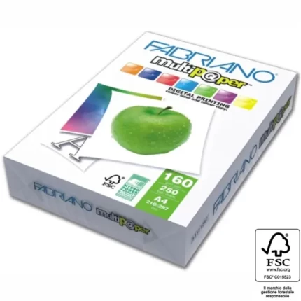 ΧΑΡΤΙ ΦΩΤΟΤΥΠΙΚΟ ΛΕΥΚΟ FABRIANO Α4 160gr (250φ) multipaper