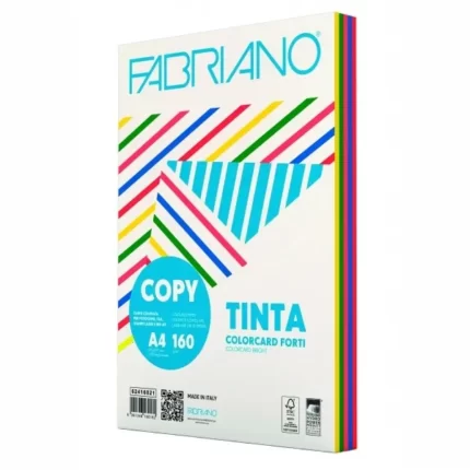 ΧΑΡΤΙ ΦΩΤΟΤΥΠΙΚΟ MIX ΕΝΤΟΝΑ ΧΡΩΜΑΤΑ Α4 160gr (5χ20φ)