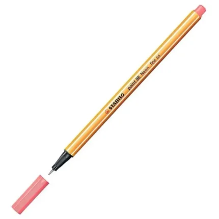 Μαρκαδόρος Stabilo N. 88/040 Neon Red
