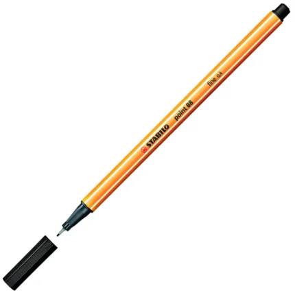 Μαρκαδόρος Stabilo N. 88/46 Μαύρο