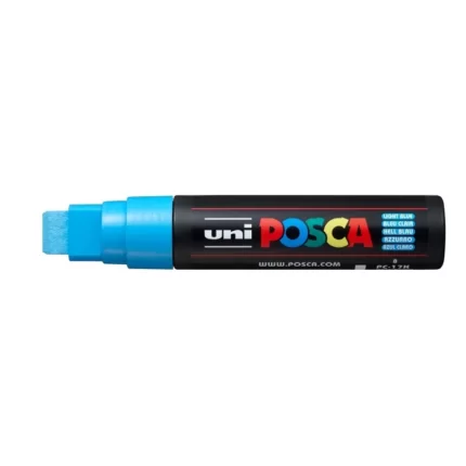 Μαρκαδόρος POSCA ΓΙΓΑΣ 17mm ΑΝΟΙΧΤΟ ΜΠΛΕ