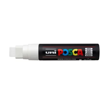 Μαρκαδόρος POSCA ΓΙΓΑΣ 17mm ΑΣΠΡΟ