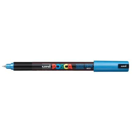 Μαρκαδόρος POSCA 0.7mm ΜΠΛΕ ΜΕΤΑΛΛΙΚΟ