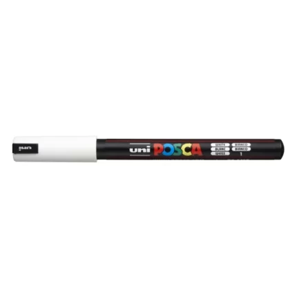 Μαρκαδόρος POSCA 0.7mm ΑΣΠΡΟ