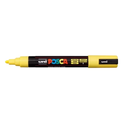 Μαρκαδόρος POSCA 2.5mm ΚΙΤΡΙΝΟ ΑΧΥΡΟ