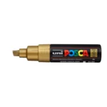 Μαρκαδόρος POSCA CHISEL TIP 8mm Χρυσό