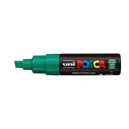 Μαρκαδόρος POSCA CHISEL TIP 8mm Πράσινο