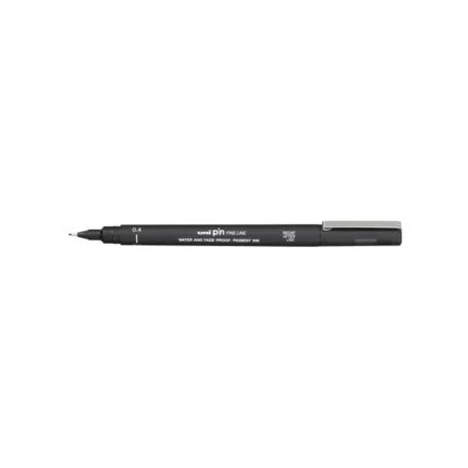 Μαρκαδόρος Uni-Ball Σχεδίου 0.4mm Μαύρος