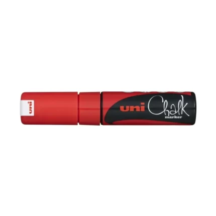 Μαρκαδόρος Uni-Ball Chalk Marker (υγρής κιμωλίας) 8mm Κόκκινο