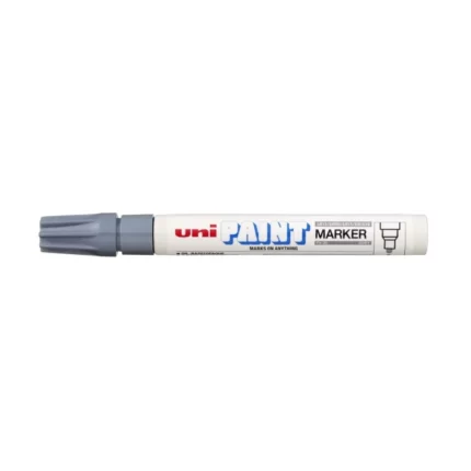 Μαρκαδόρος Uni-Ball Paint Ανεξίτηλος 2.2mm Γκρί