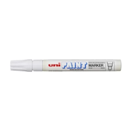 Μαρκαδόρος Uni-Ball Paint Ανεξίτηλος 2.2mm Άσπρο