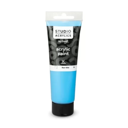 Ακρυλικά χρώματα Creall Studio 120 ml (Fluor Blue 78)