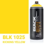 Σπρέι Graffiti Montana Black Cans 400 BLK 1025 Kicking Yellow